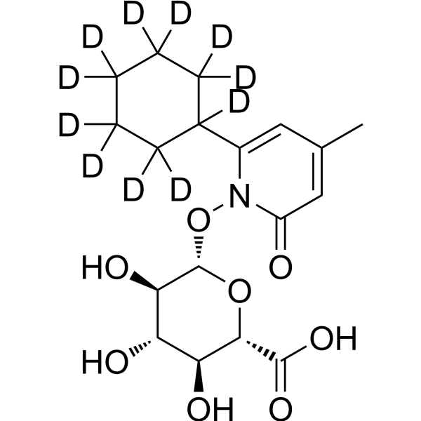 Ciclopirox-d11 β-D-Glucuronide 1279033-13-4